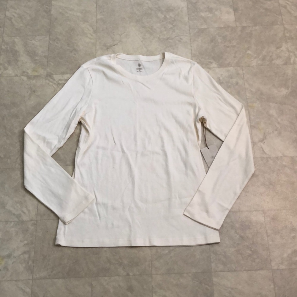 Cream color Long sleeve tee